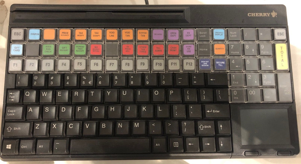 Cherry SPOS G86-61411EVADAA Keyboard Cover