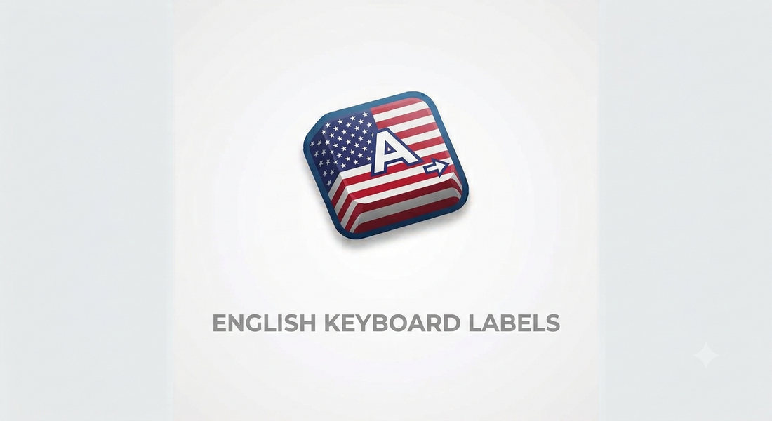 Give Your Keyboard a Clean, High‑Quality Upgrade with Durable English Labels