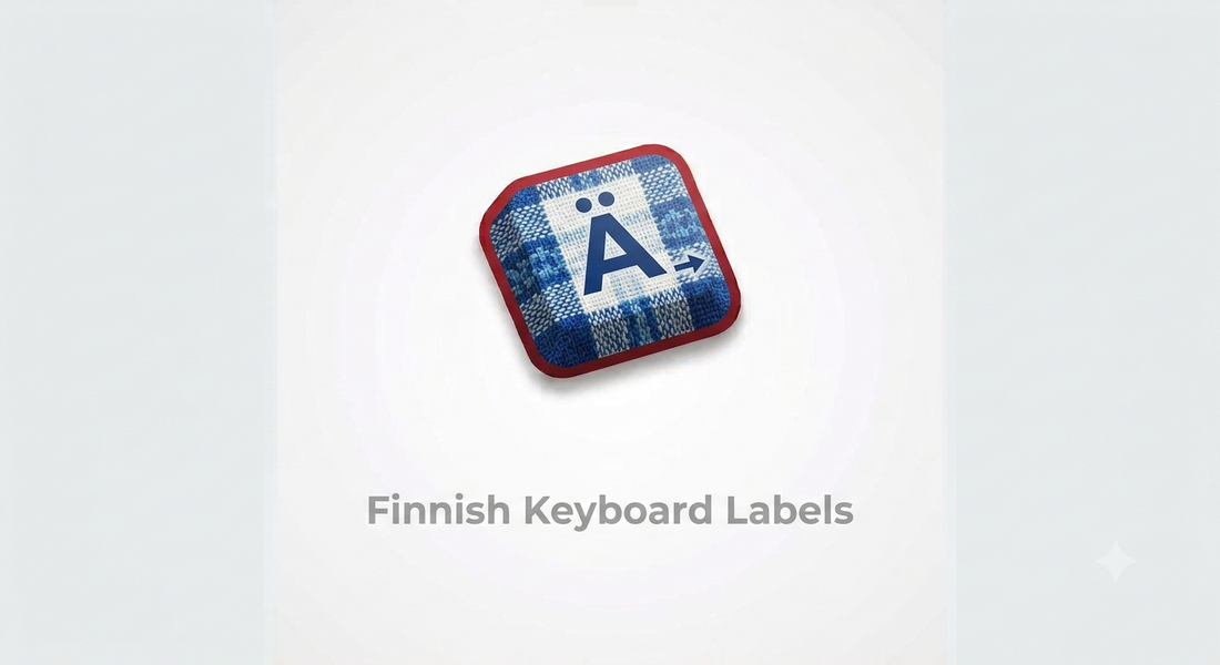 Refresh Your Keyboard with Durable, High‑Quality Finnish Language Labels