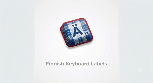 Refresh Your Keyboard with Durable, High‑Quality Finnish Language Labels