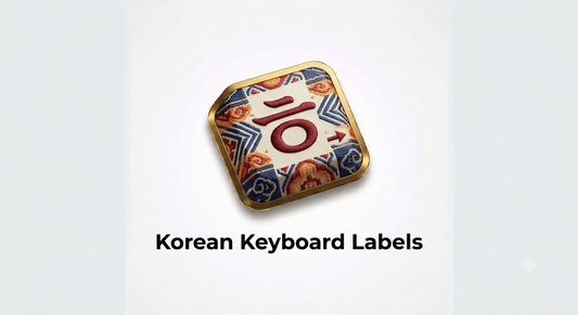 Add Clear Korean Characters to Your Keyboard with Durable, High‑Quality Stickers