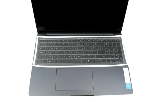 Dell Pro 3 Series 16 keyboard cover, clear flexible film over dark keys