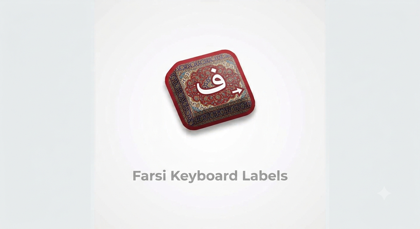 Farsi Keyboard Labels