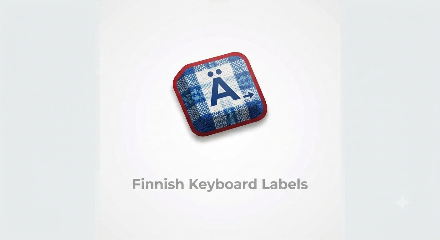Finnish Keyboard Labels