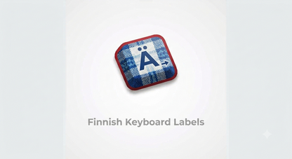 Finnish Keyboard Labels