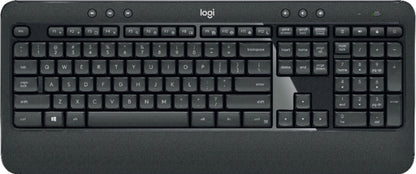 Logitech keyboard cover in dark gray with full-size key cutouts