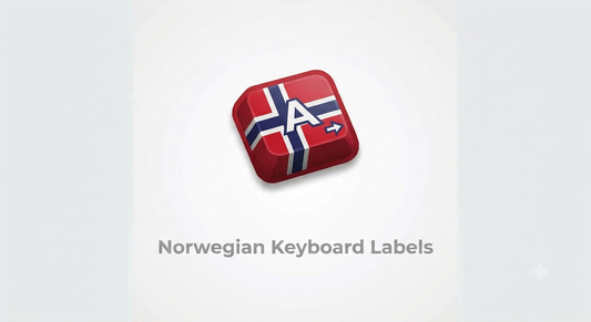 Norwegian Keyboard Labels