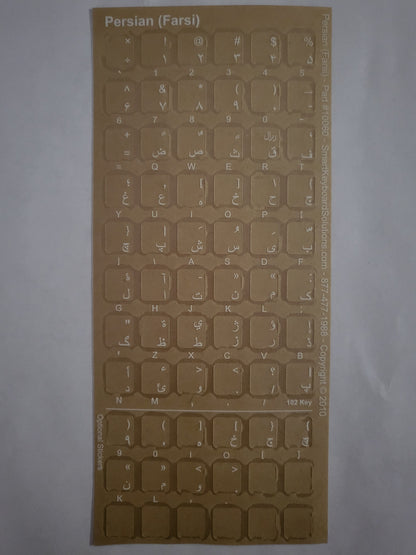 Farsi Keyboard Labels