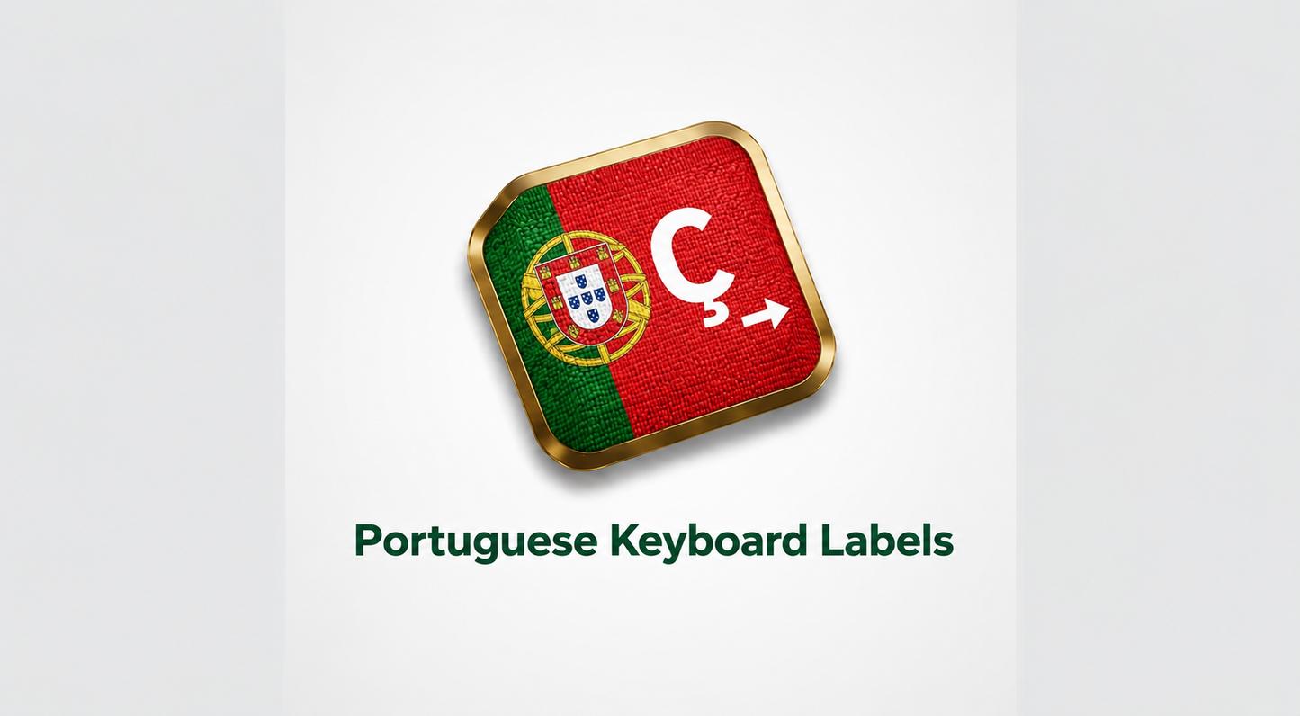 Portuguese Keyboard Labels