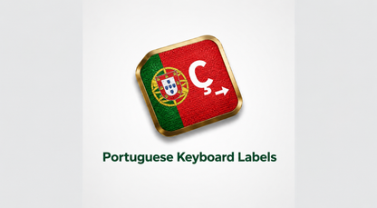 Portuguese Keyboard Labels