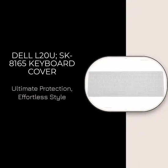 Dell L20U; SK-8165 Keyboard Cover by@Outfy