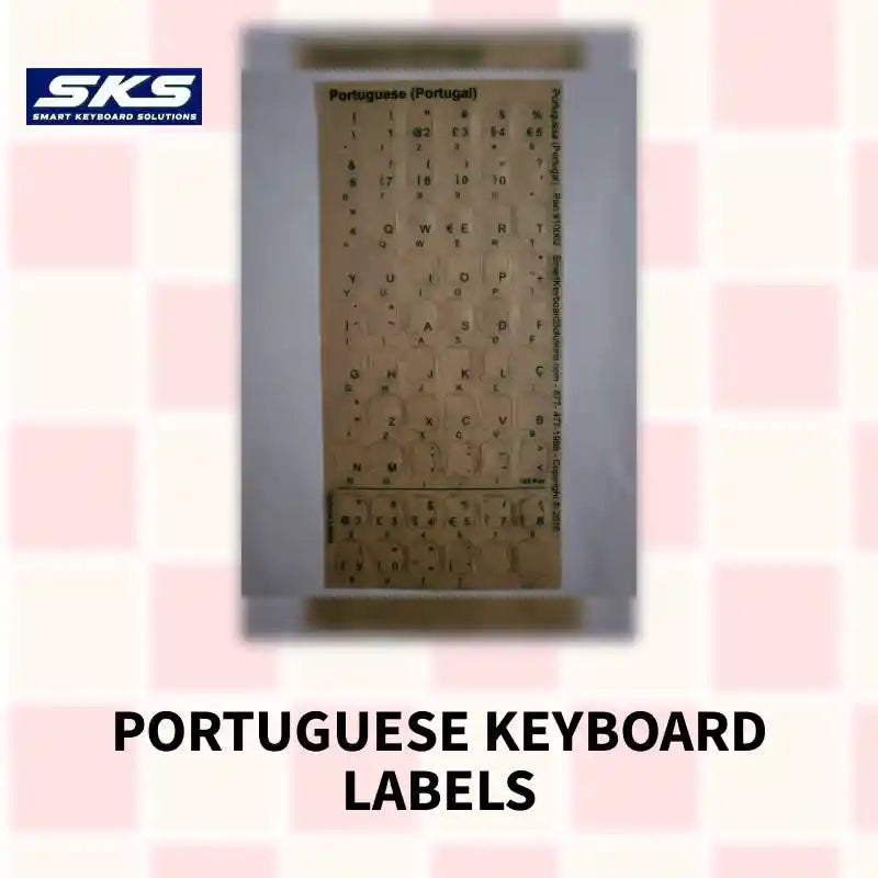 Portuguese Keyboard Labels by@Outfy