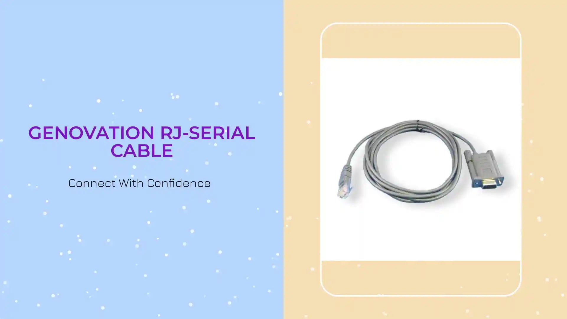 Genovation RJ-Serial Cable by@Outfy