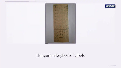 Hungarian Keyboard Labels by@Outfy