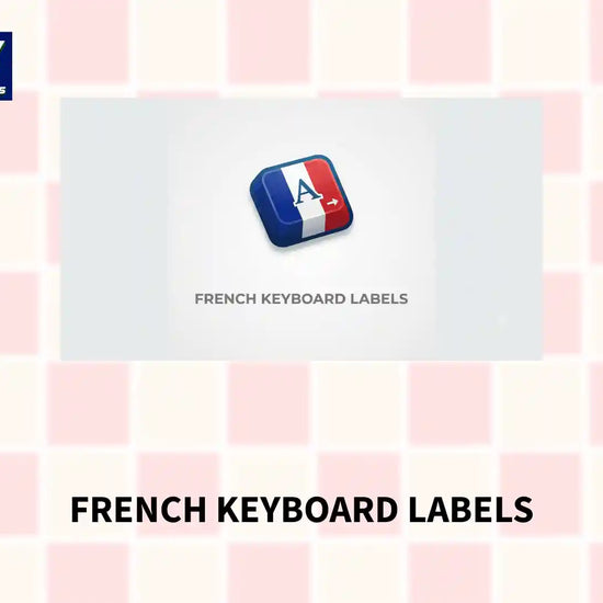 French Keyboard Labels by@Outfy