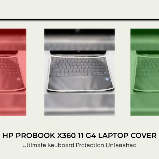 HP ProBook X360 11 G4 Laptop Cover by@Outfy