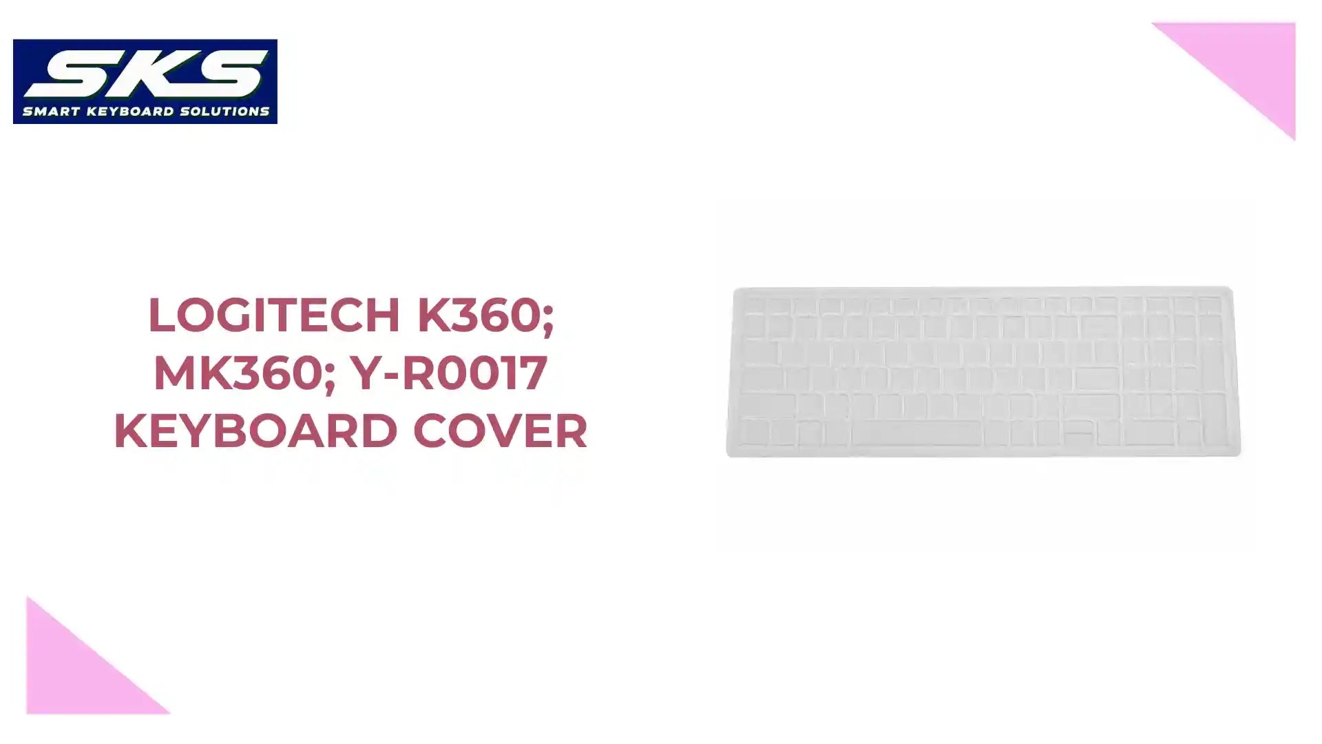 Logitech K360; MK360; Y-R0017 Keyboard Cover by@Outfy