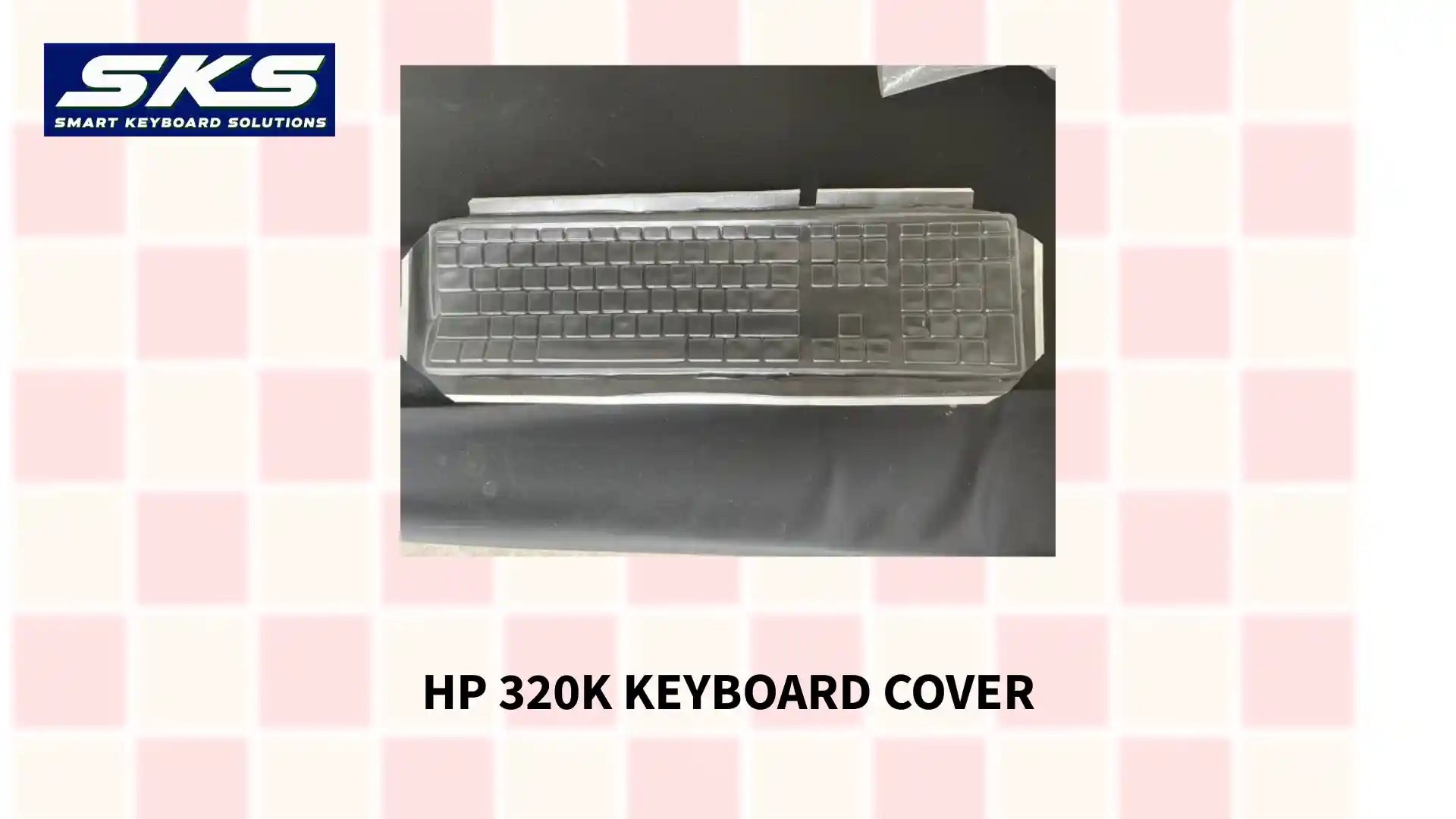 HP 320K Keyboard Cover by@Outfy