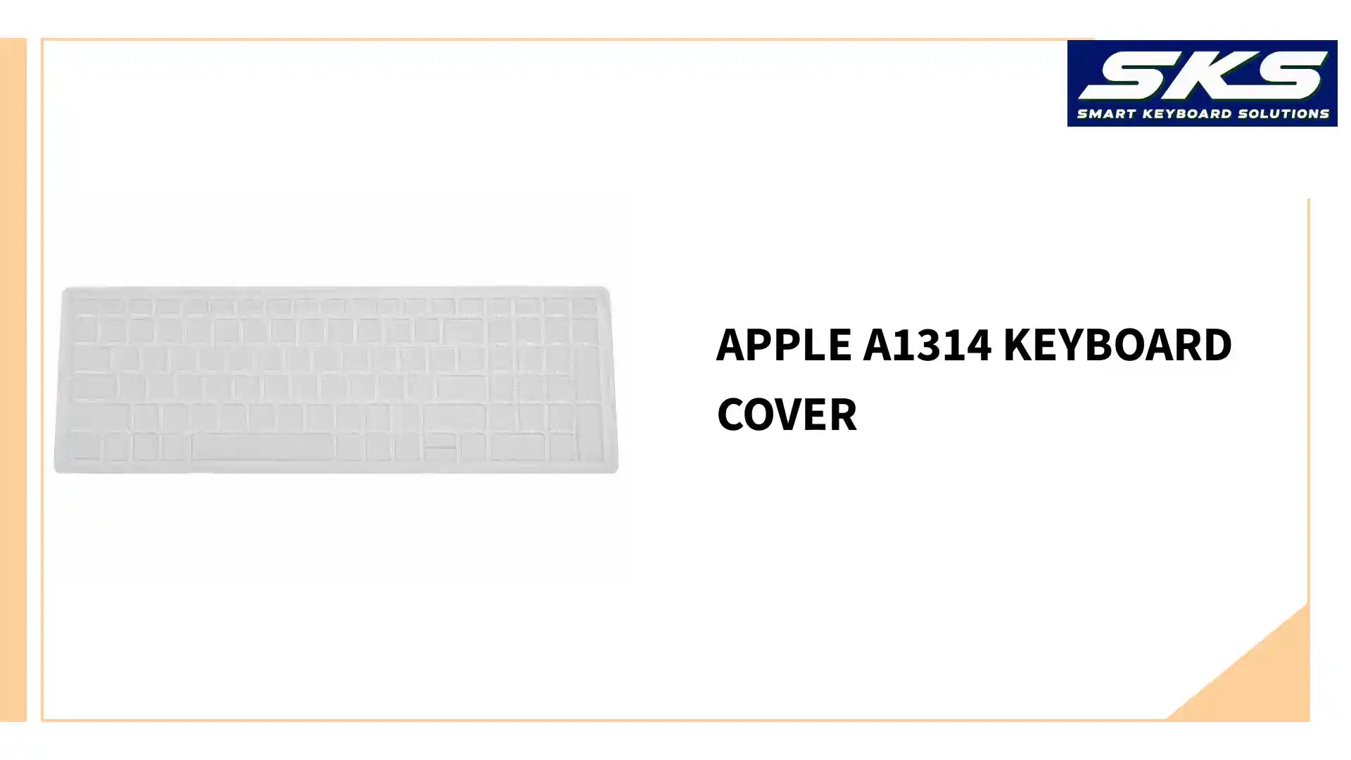 Apple A1314 Keyboard Cover by@Outfy