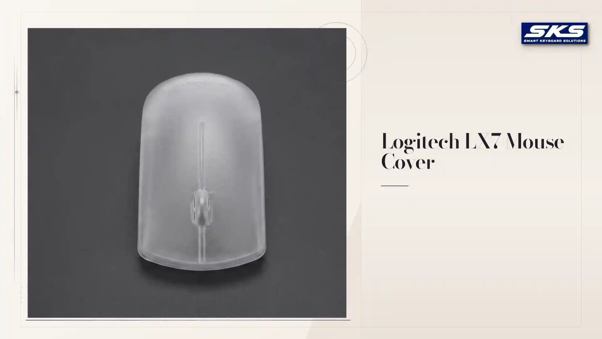 Logitech LX7 Mouse Cover by@Outfy