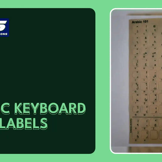 Arabic Keyboard Labels by@Outfy