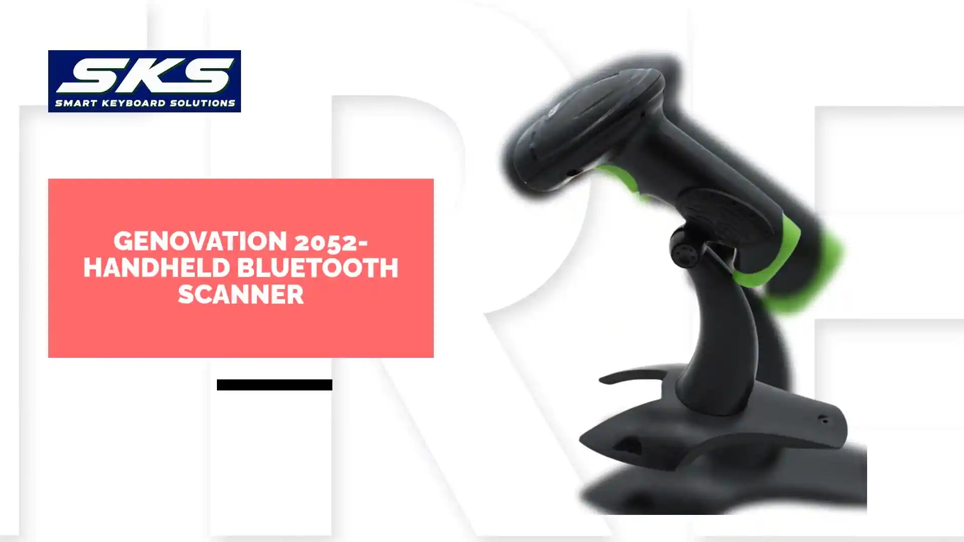 Genovation 2052-Handheld Bluetooth Scanner by@Outfy