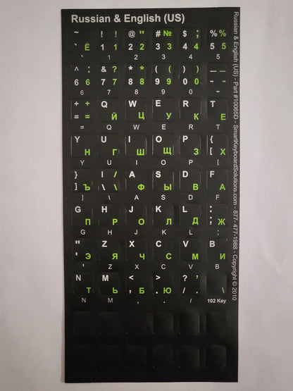 Russian Keyboard Labels