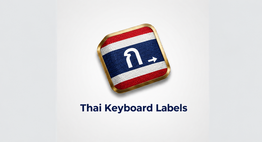 Thai Keyboard Labels